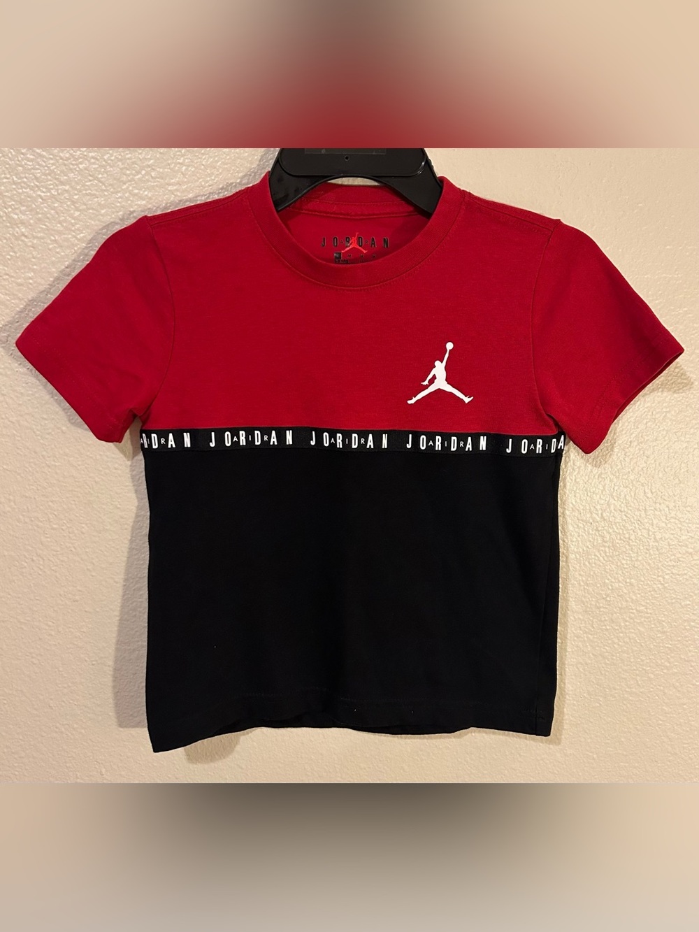 Nike Air Jordan Jumpman Tee T-Shirt Kids Boy's EUC Size 6